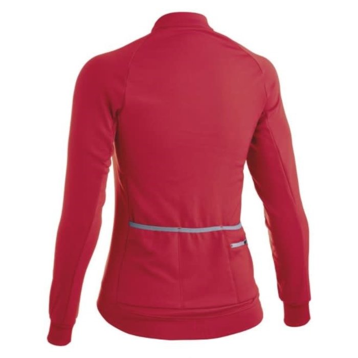 SOLO SOLO LADIES WINTER JERSEY WINE RED