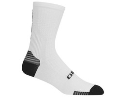 GIRO GIRO HRC+ GRIP SOCKS - WHITE / BLACK