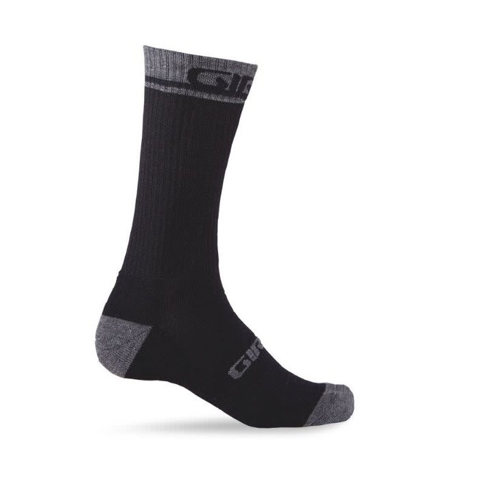 GIRO GIRO MERINO WINTER SOCKS - BLACK / SHADOW