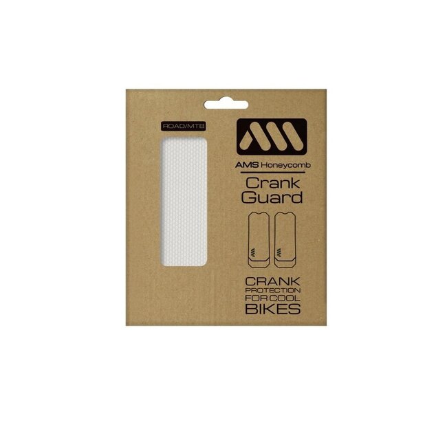 AMS CRANK PROTECTION CLEAR / SILVER