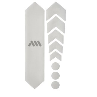 ALL MOUNTAIN STYLES AMS HONEYCOMB FRAME SKINS BASIC PROTECTION CLEAR / SILVER