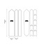 AMS HONEYCOMB FRAME SKINS ROAD / GRAVEL CLEAR / SILVER