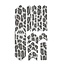 ALL MOUNTAIN STYLES AMS HONEYCOMB FRAME SKINS EXTRA PROTECTION  CHEETAH