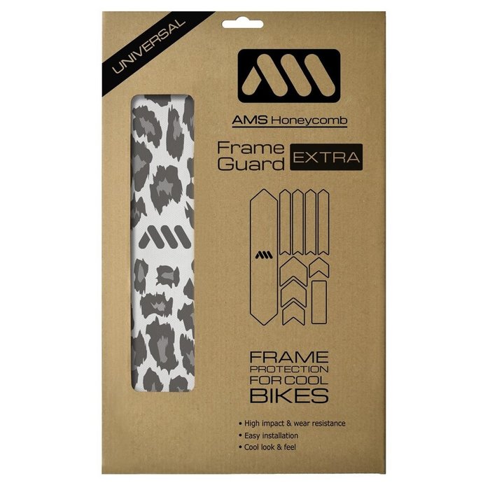 ALL MOUNTAIN STYLES AMS HONEYCOMB FRAME SKINS EXTRA PROTECTION  CHEETAH