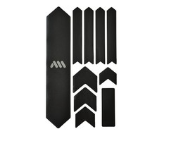 ALL MOUNTAIN STYLES AMS HONEYCOMB FRAME SKINS EXTRA PROTECTION  BLACK / SILVER