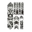 AMS HONEYCOMB FRAME SKINS EXTRA PROTECTION  PITBULL BLACK
