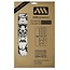 ALL MOUNTAIN STYLES AMS HONEYCOMB FRAME SKINS EXTRA PROTECTION BULL BLACK