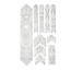 AMS HONEYCOMB FRAME SKINS EXTRA PROTECTION WOLF