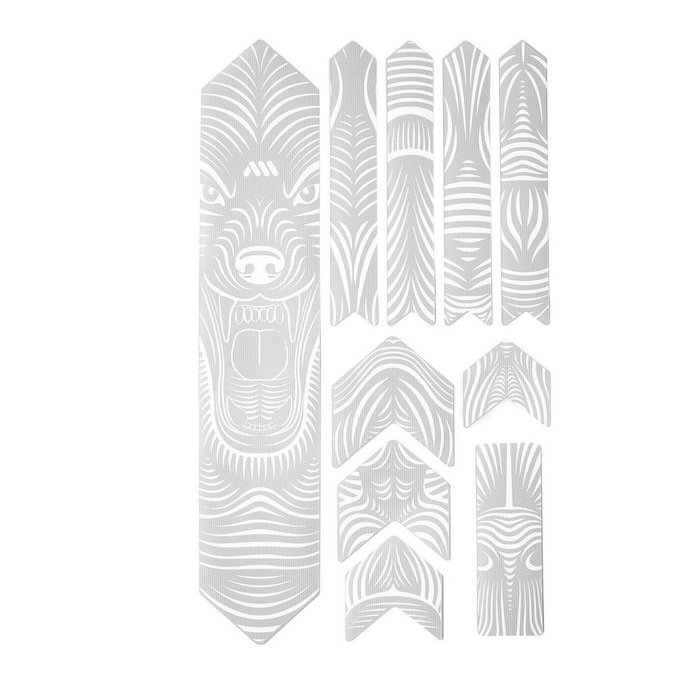 ALL MOUNTAIN STYLES AMS HONEYCOMB FRAME SKINS EXTRA PROTECTION WOLF