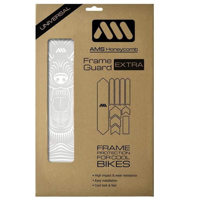 ALL MOUNTAIN STYLES AMS HONEYCOMB FRAME SKINS EXTRA PROTECTION WOLF