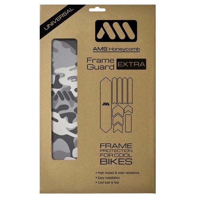 AMS HONEYCOMB FRAME SKINS EXTRA PROTECTION  CAMO