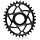 ABSOLUTE BLACK OVAL CHAINRING SHIMANO 12SP