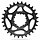 ABSOLUTE BLACK ROUND CHAINRING SRAM DIRECT MOUNT