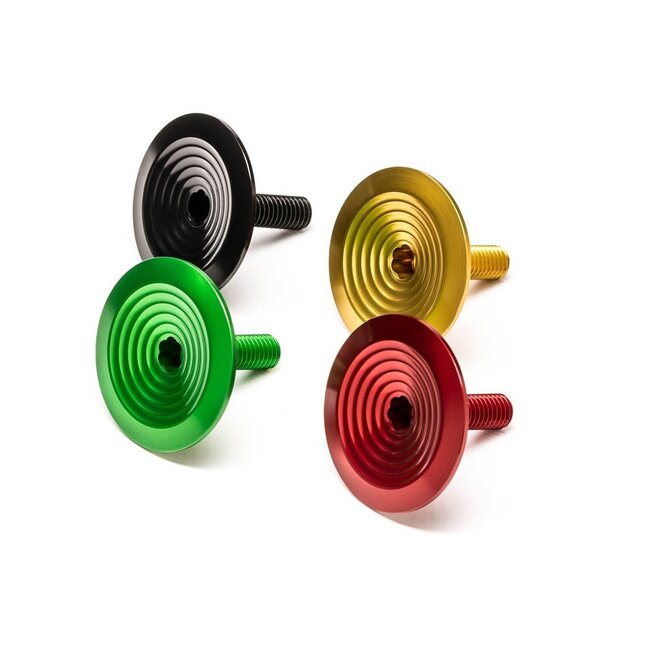 ABSOLUTE BLACK INTEGRATED TOP CAP AND BOLT