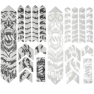 ALL MOUNTAIN STYLES AMS HONEYCOMB FRAME SKINS EXTRA PROTECTION BEAR