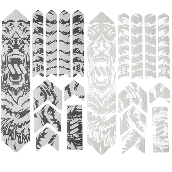 ALL MOUNTAIN STYLES AMS HONEYCOMB FRAME SKINS EXTRA PROTECTION BEAR