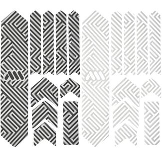 ALL MOUNTAIN STYLES AMS HONEYCOMB FRAME SKINS EXTRA PROTECTION MAZE