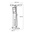 BLACKBURN TUBELESS CHAMBER FLOOR PUMP