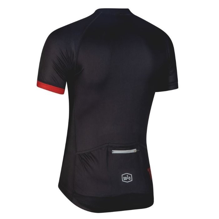 SOLO SOLO CENTURY JERSEY BLACK / RED