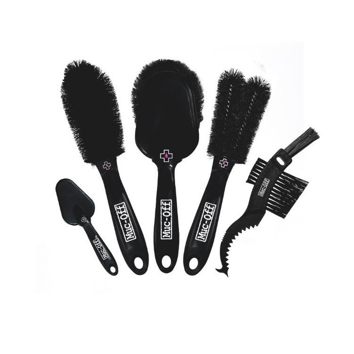 MUC-OFF MUC-OFF BRUSH SET 5 PACK