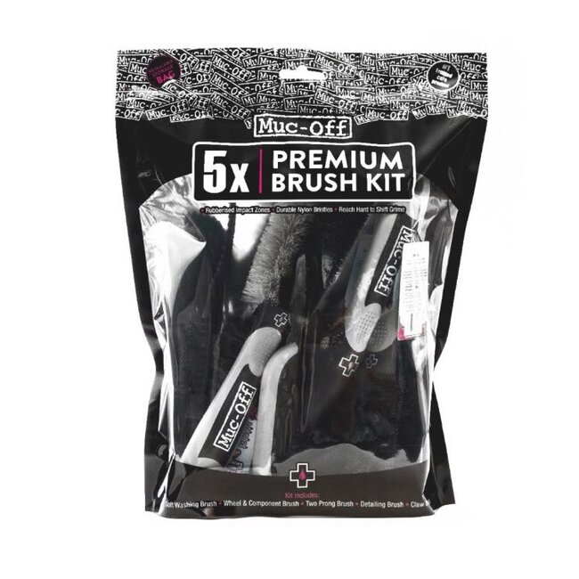 MUC-OFF BRUSH SET 5 PACK