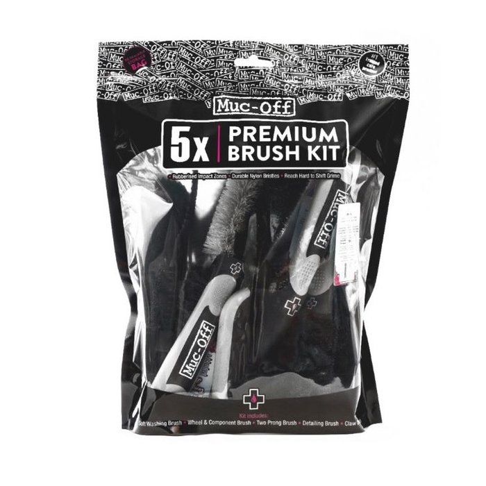 MUC-OFF MUC-OFF BRUSH SET 5 PACK