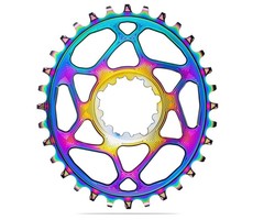 ABSOLUTE BLACK ABSOLUTE BLACK SRAM OVAL CHAIN RING DM BOOST PVD