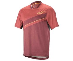 ALPINESTARS ALPINESTARS MENS ALPS 8.0 SHORT SLEEVE JERSEY BURGANDY