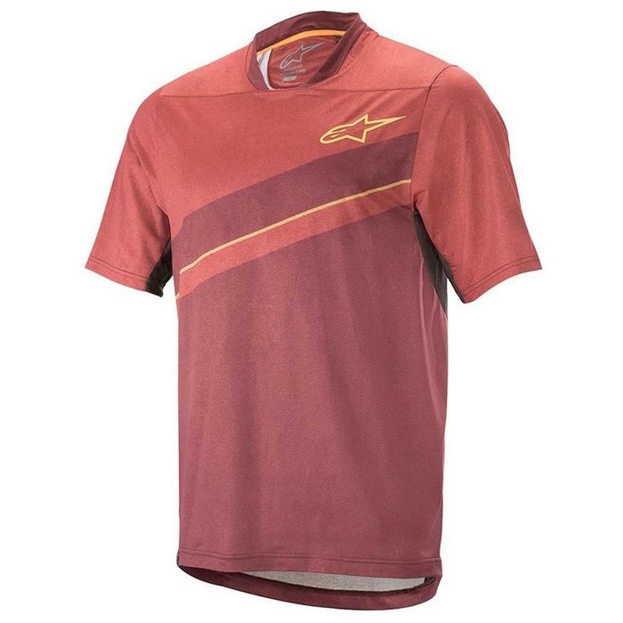 ALPINESTARS ALPINESTARS MENS ALPS 8.0 SHORT SLEEVE JERSEY BURGANDY