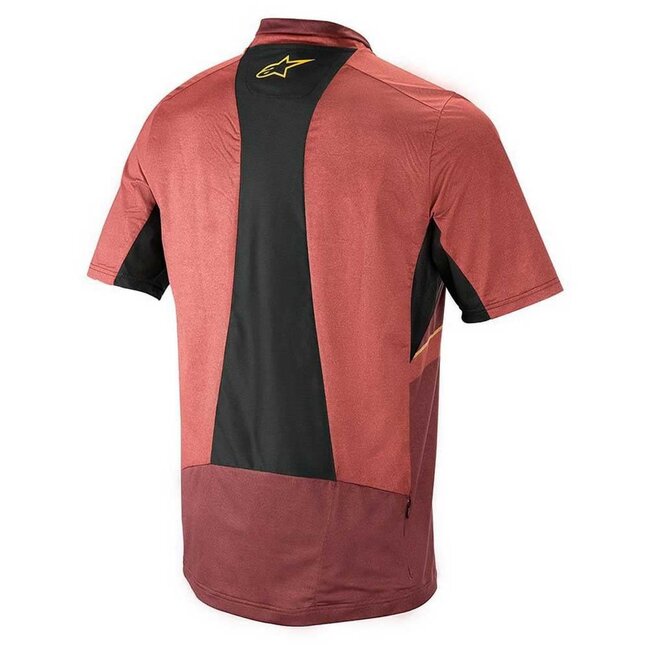 ALPINESTARS MENS ALPS 8.0 SHORT SLEEVE JERSEY BURGANDY