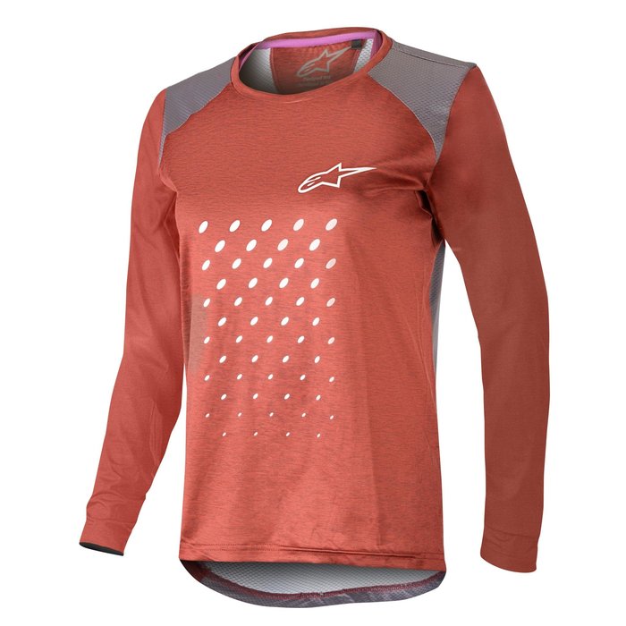 ALPINESTARS ALPINESTARS LADIES ALPS 6.0 LONG SLEEVE JERSEY RED