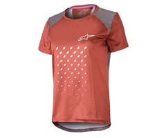 ALPINESTARS ALPINESTARS LADIES ALPS 6.0 SHORT SLEEVE JERSEY RED