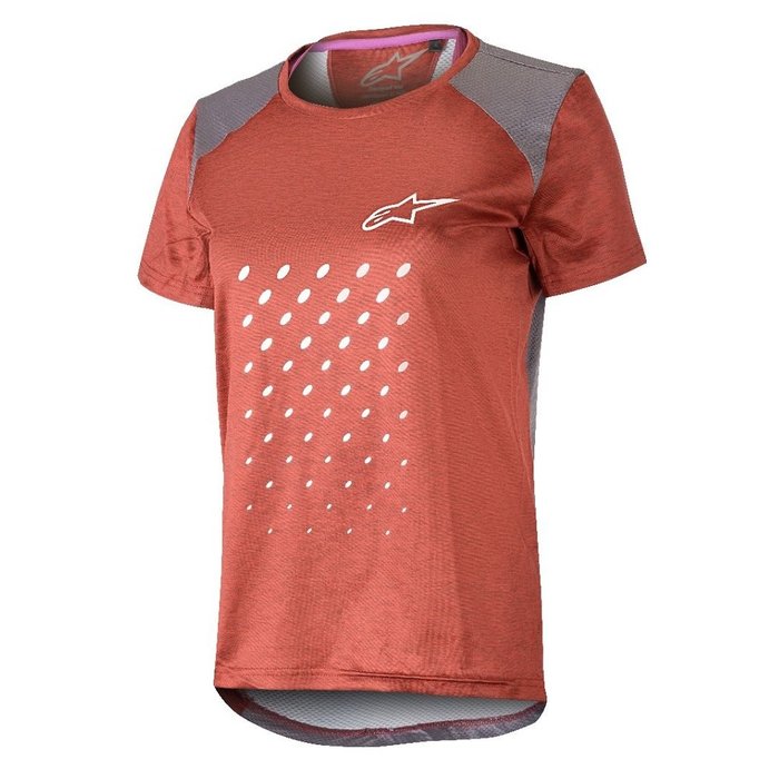 ALPINESTARS ALPINESTARS LADIES ALPS 6.0 SHORT SLEEVE JERSEY RED