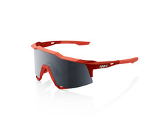 100% 100% SPEEDCRAFT SUNGLASES CORAL BLACK MIRROR