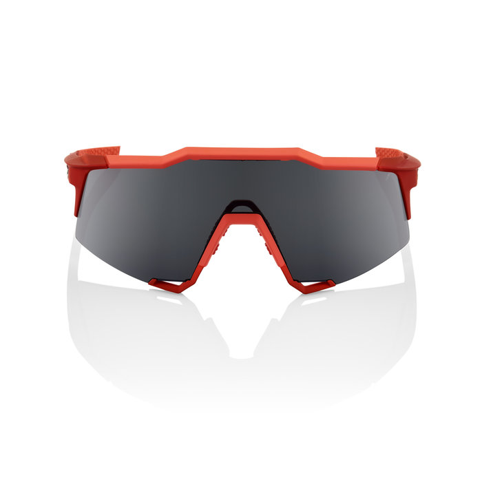 100% 100% SPEEDCRAFT SUNGLASES CORAL BLACK MIRROR