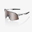 100% 100% S3 TRANSLUCENT GREY / HIPER SILVER SUNGLASSES