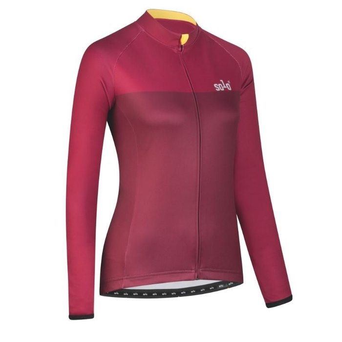 SOLO SOLO 3 SEASON LADIES LONG SLEEVE JERSEY RED