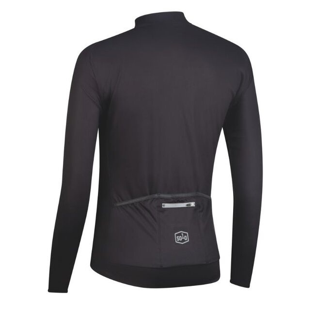 SOLO 3 SEASON LONG SLEEVE JERSEY BLACK / RED