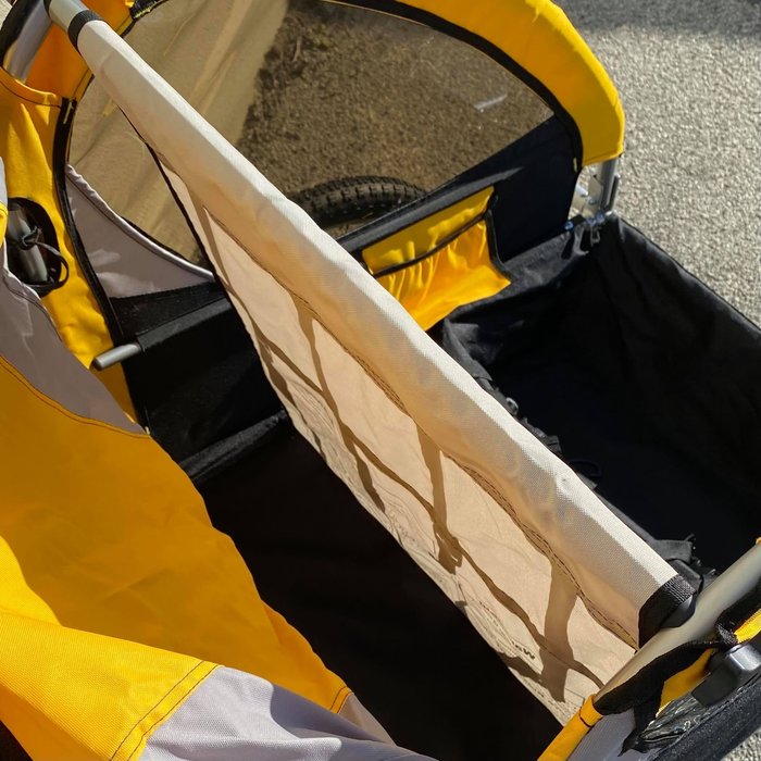 PACIFIC PACIFIC DOUBLE TRAILER W/ STROLLER