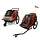 SANTAZA 2 IN 1 ALLOY TRAILER ORANGE