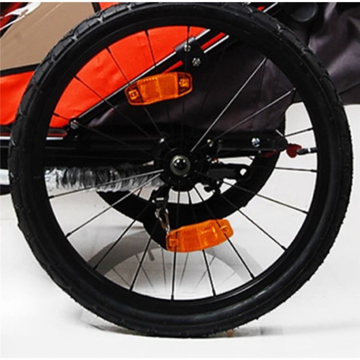 SANTAZA SANTAZA 2 IN 1 ALLOY TRAILER ORANGE