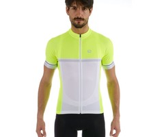 GIORDANA GIORDANA SILVERLINE JERSEY FLURO /WHITE