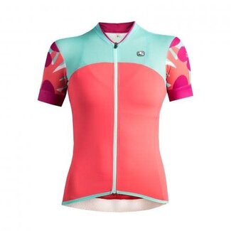 GIORDANA GIORDANA LUNGO LADIES JERSEY PNIK / AQUA X-LARGE