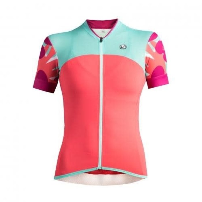 GIORDANA GIORDANA LUNGO LADIES JERSEY PNIK / AQUA X-LARGE