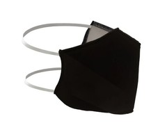 SANTINI SANTINI REUSABLE FACE MASK BLACK