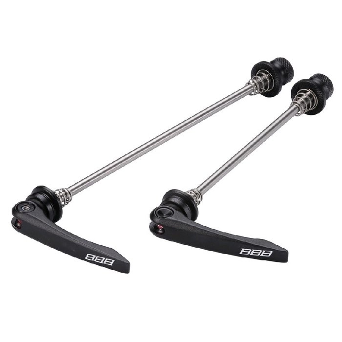 BBB BBB TITANIUM QUICK RELEASE SET BLACK MTB BQR-21
