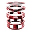 MISC BOX 1 1/8 ALLOY SPACERS RED