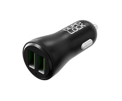 QUADLOCK QUADLOCK DUAL USB 12V CAR CHARGER
