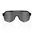100% S2 SUNGLASSES SOFT TACT BLACK - SMOKE