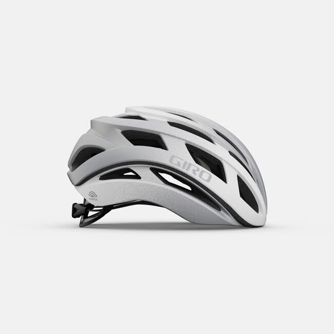 GIRO HELIOS SPHERICAL HELMET WHITE/SILVER
